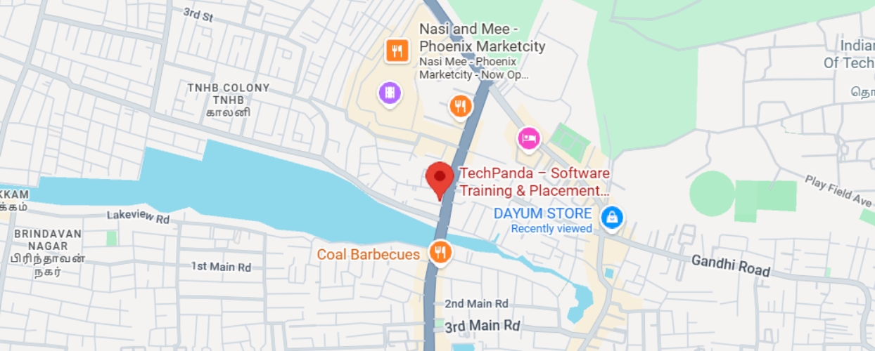 Velachery Branch Location Map